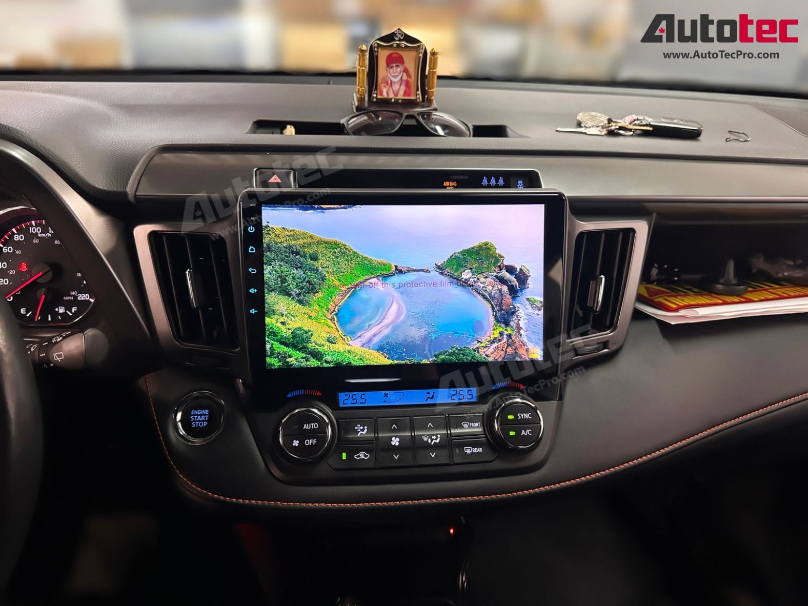 Toyota RAV4 (2013 – 2018) 10.2″ HD Touch-Screen Android Navigation System | Android 13 | GPS | BT | Wifi | Camera | CarPlay | 4G LTE