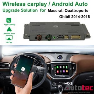 CarPlay Box with Video Interface – For Maserati Ghibli (2013 2014 2015 2016 2017 2018)
