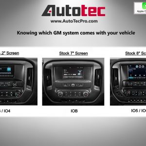 Chevrolet Silverado / GMC Sierra 12.1″ PX6 HD IPS Navigation and Infotainment System | GPS | WiFi | BT | OnStar | CarPlay | Android Auto