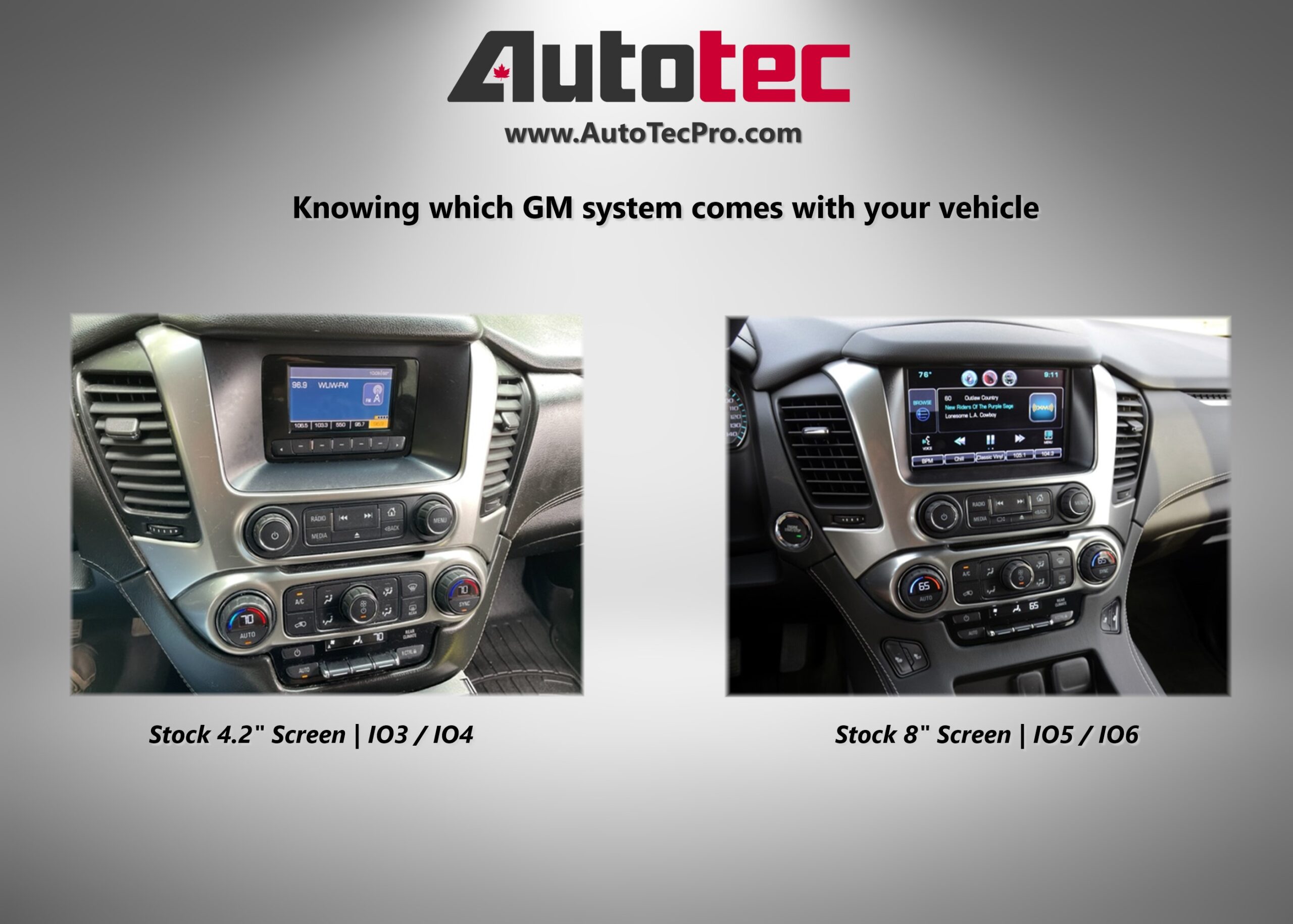 Chevrolet Tahoe / Suburban / GMC Yukon (2015 – 2020) 15.6″ IPS QHD 2K Touch-Screen Navigation & Infotainment System | Android 13 | GPS | BT | Wifi | CarPlay | Onstar | 4G LTE