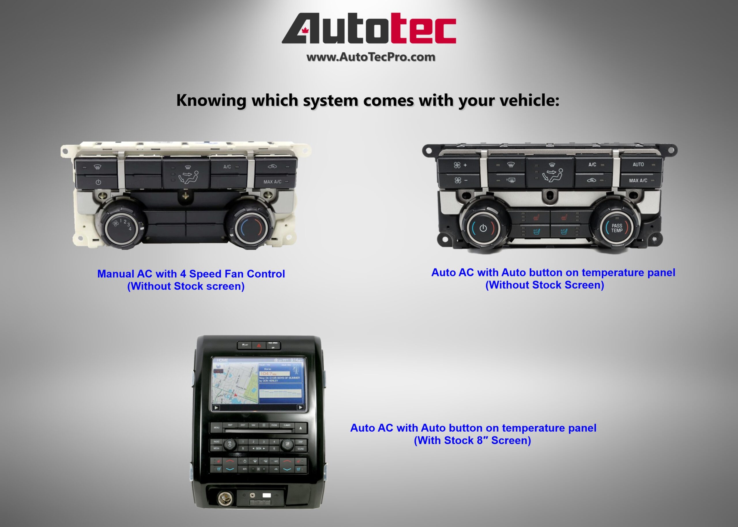 Ford F150 (2009 – 2014)  12.1″ IPS HD Touch-Screen Android Navigation System | Android 13 | GPS | BT | Wifi | CarPlay | Android Auto | 4G LTE