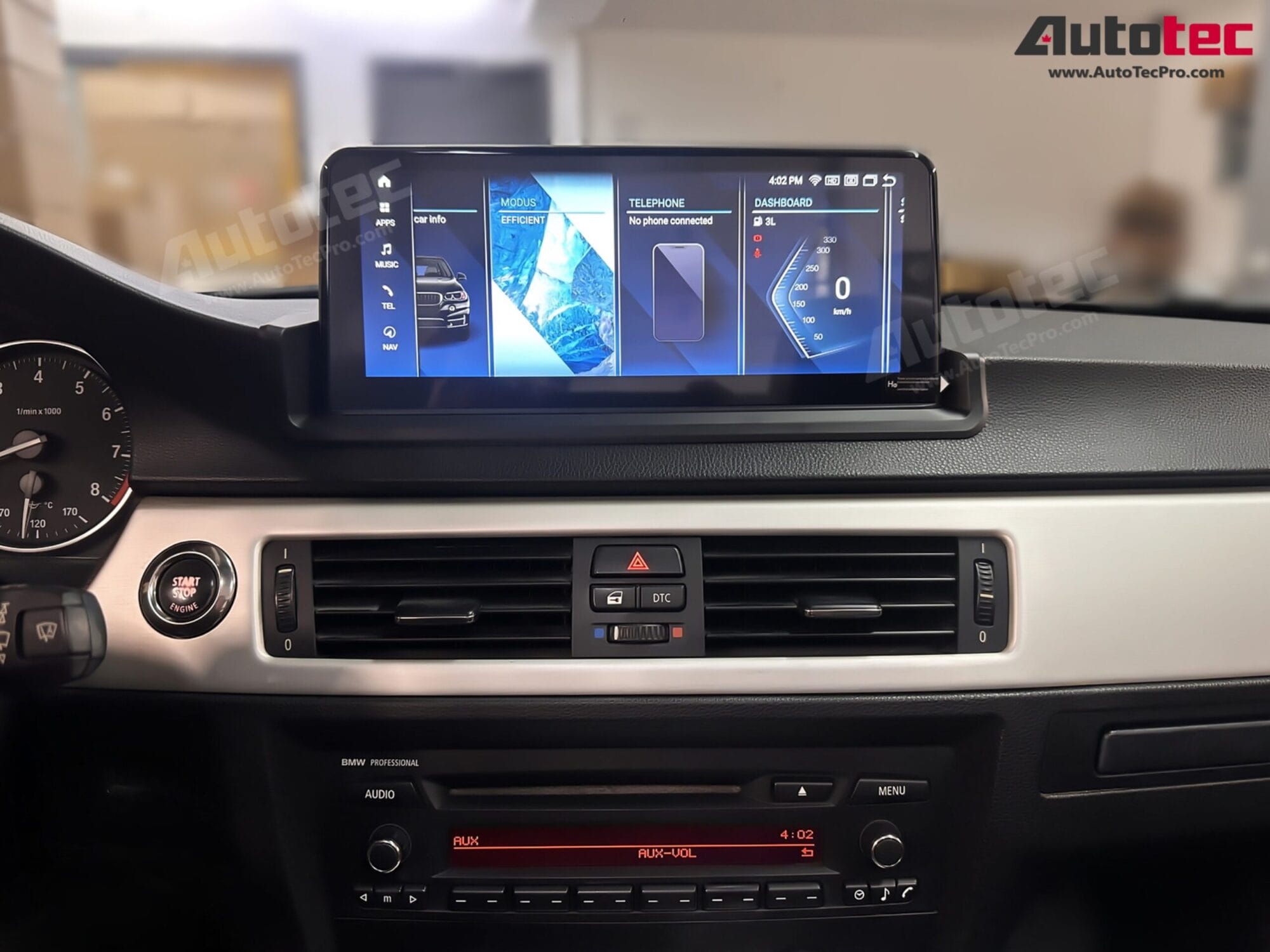 BMW 3 Series (2006 – 2012)  E90 / E91 / E92 OEM FIT 10.25″ /12.5″ HD Touch-Screen Android Navigation System | Android 14 | GPS | BT | Wifi | Camera | CarPlay