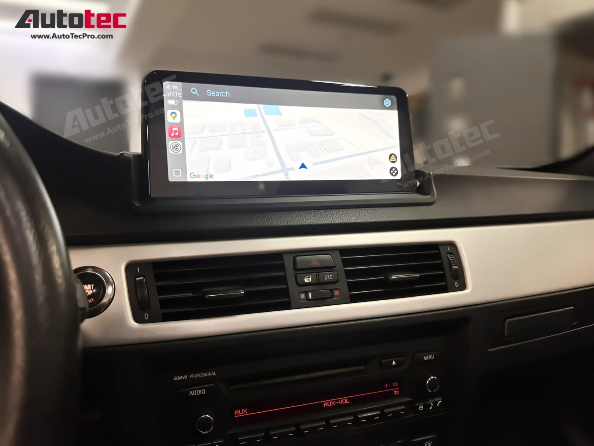 BMW 3 Series (2006 – 2012)  E90 / E91 / E92 OEM FIT 10.25″ /12.5″ HD Touch-Screen Android Navigation System | Android 14 | GPS | BT | Wifi | Camera | CarPlay