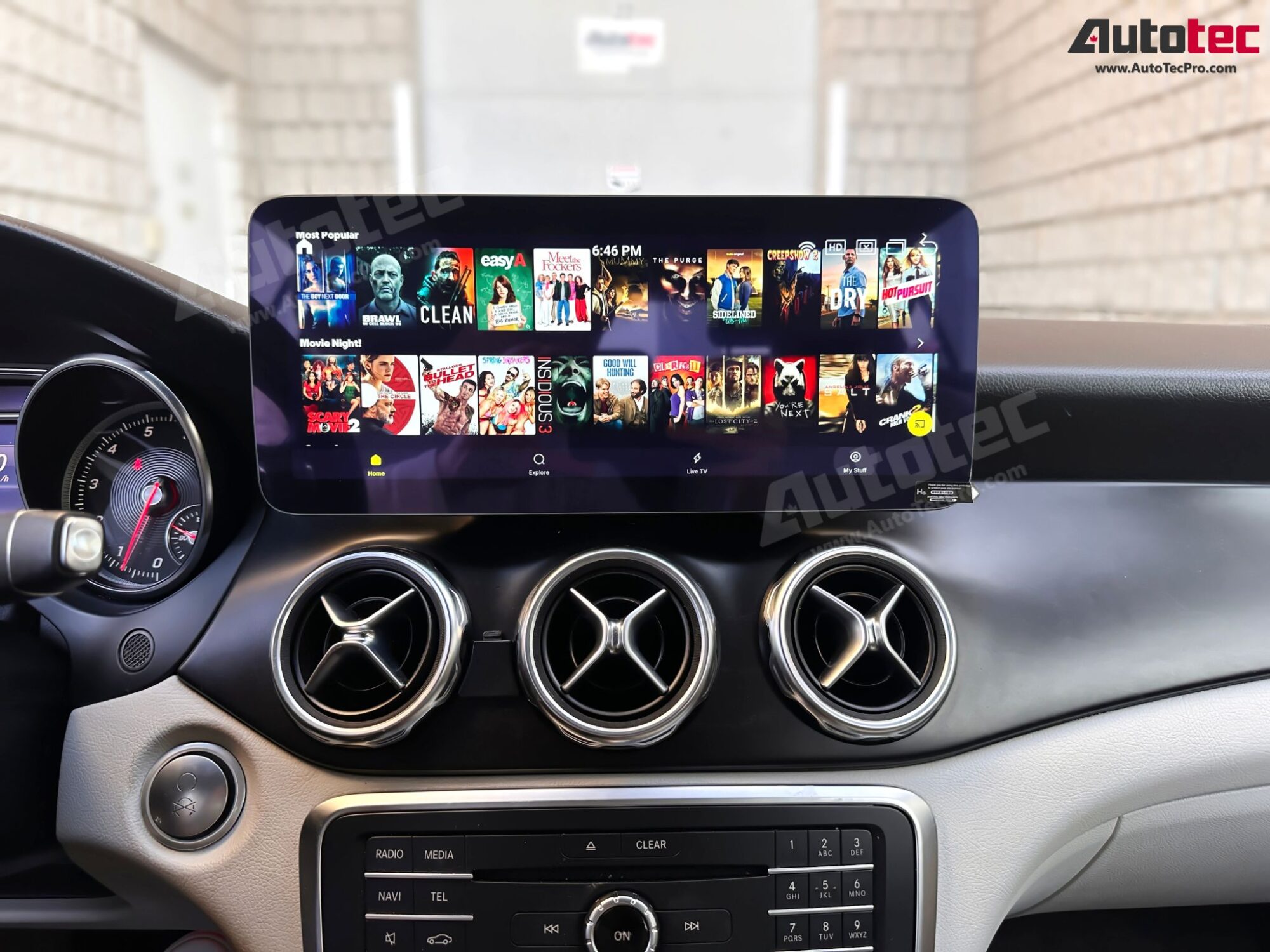 Mercedes-Benz GLA / CLA (2014 – 2019) Direct-Fit 10.25″ / 12.3″ HD IPS Touch-Screen Android Navigation System | Android 14 | GPS | BT | Wifi | Camera | CarPlay
