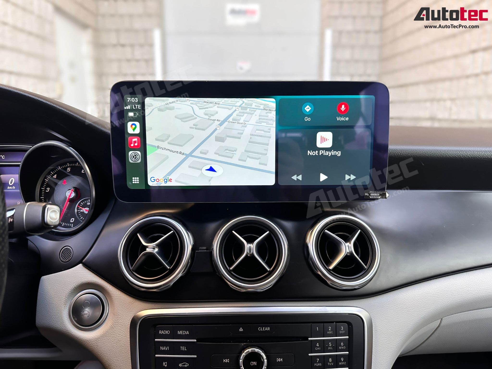 Mercedes-Benz GLA / CLA (2014 – 2019) Direct-Fit 10.25″ / 12.3″ HD IPS Touch-Screen Android Navigation System | Android 14 | GPS | BT | Wifi | Camera | CarPlay