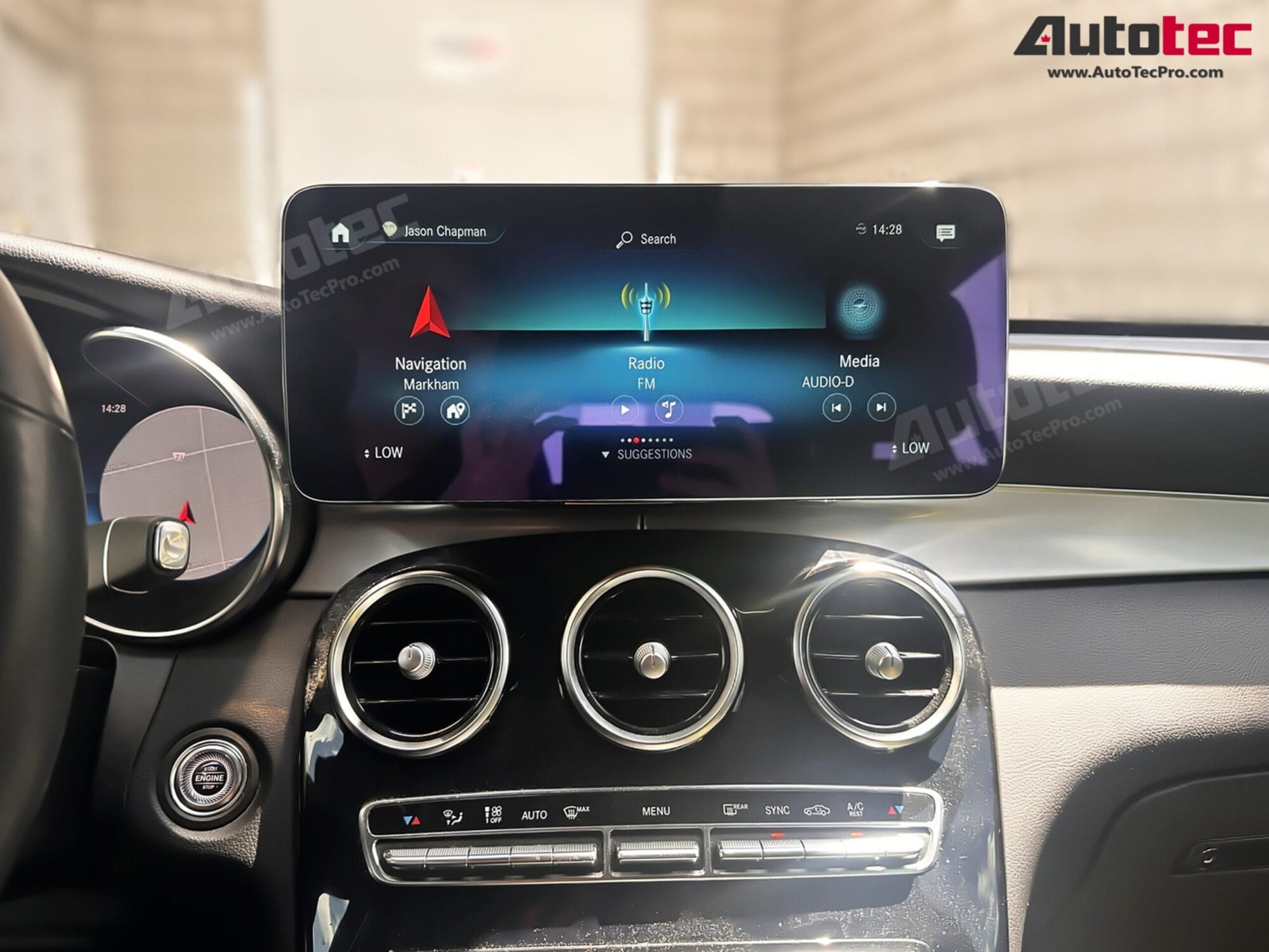 Mercedes-Benz GLC (2015-2022 | X253/C253) 10.25″ / 12.3″ OEM-Fit HD IPS Touch-Screen Android Navigation & Infotainment System | Android 14 | GPS | BT | Wifi | 4G LTE | CarPlay