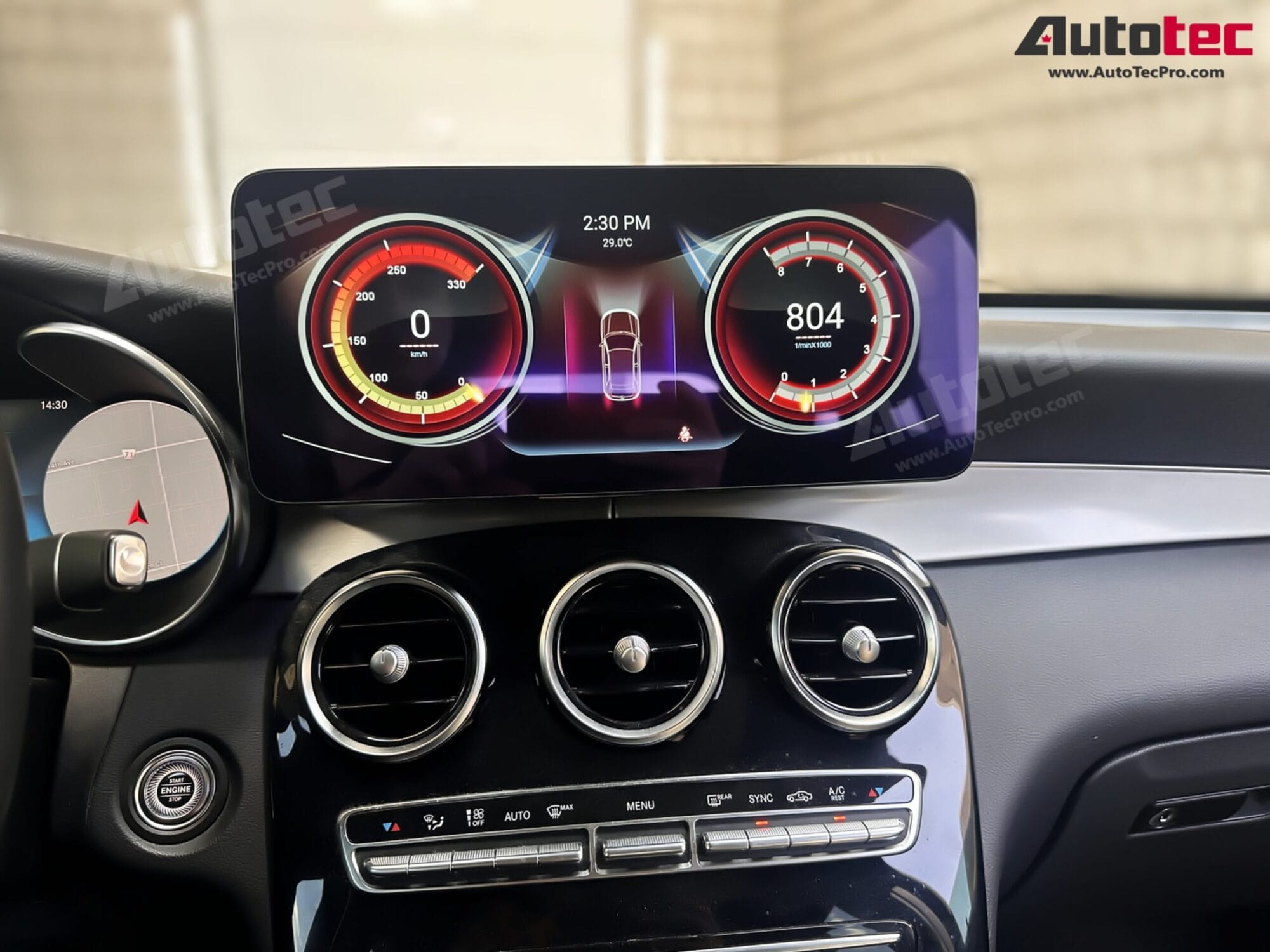 Mercedes-Benz GLC (2015-2022 | X253/C253) 10.25″ / 12.3″ OEM-Fit HD IPS Touch-Screen Android Navigation & Infotainment System | Android 14 | GPS | BT | Wifi | 4G LTE | CarPlay