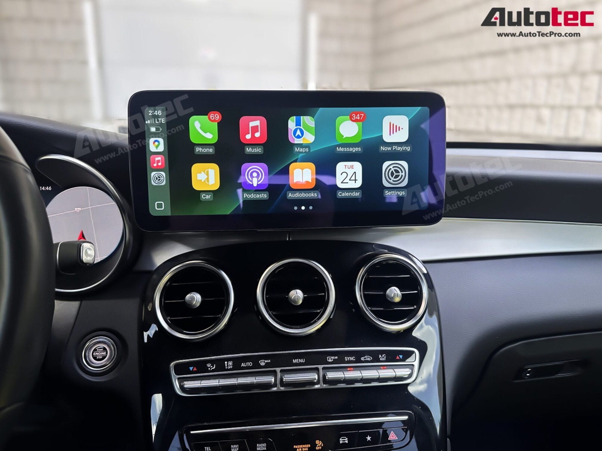 Mercedes-Benz GLC (2015-2022 | X253/C253) 10.25″ / 12.3″ OEM-Fit HD IPS Touch-Screen Android Navigation & Infotainment System | Android 14 | GPS | BT | Wifi | 4G LTE | CarPlay