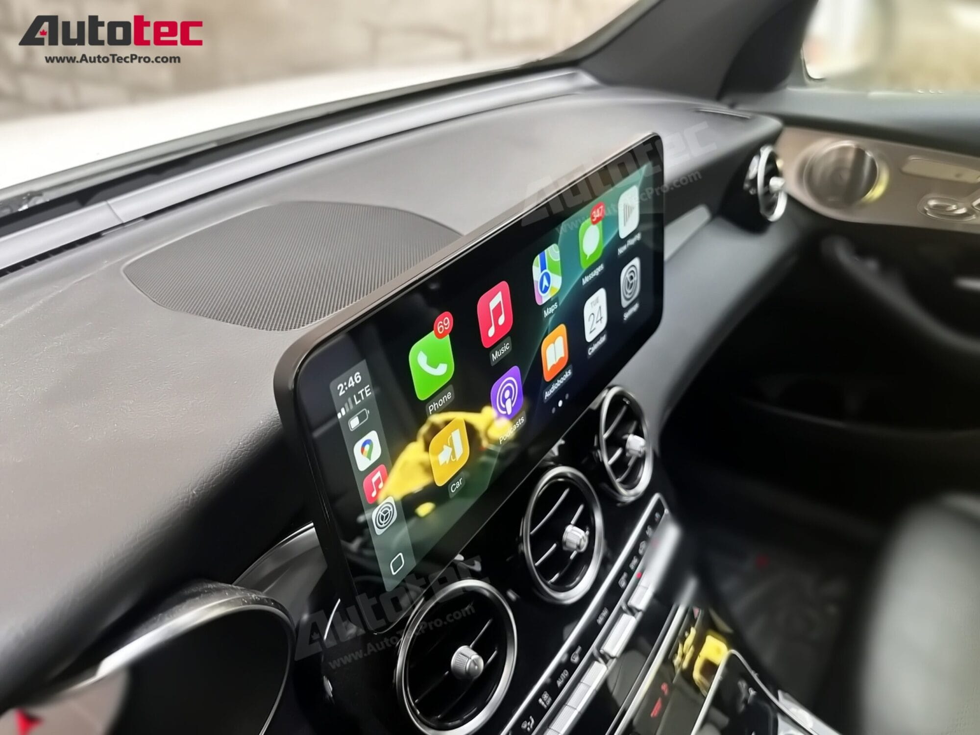 Mercedes-Benz GLC (2015-2022 | X253/C253) 10.25″ / 12.3″ OEM-Fit HD IPS Touch-Screen Android Navigation & Infotainment System | Android 14 | GPS | BT | Wifi | 4G LTE | CarPlay