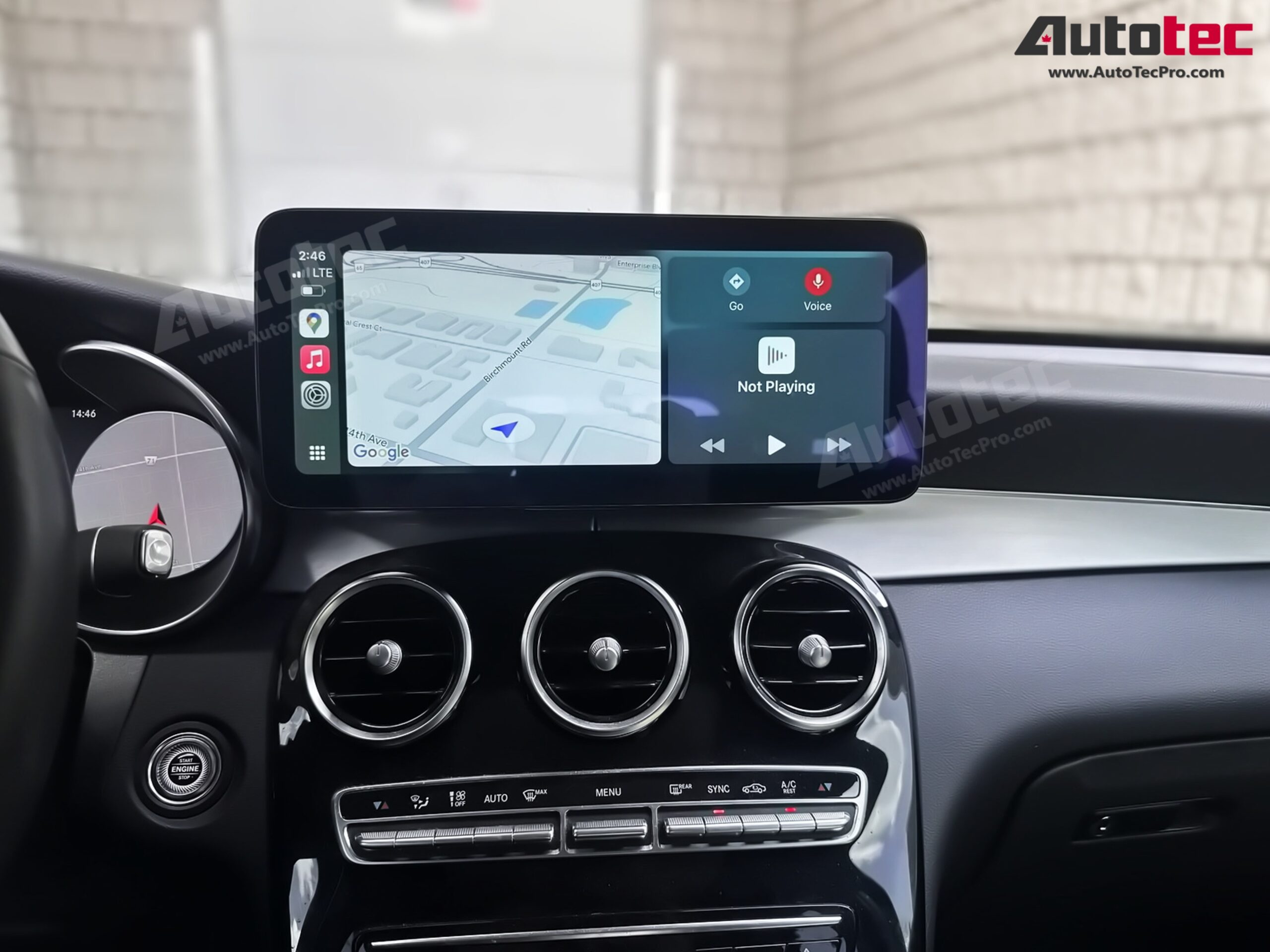 Mercedes-Benz GLC (2015-2022 | X253/C253) 10.25″ / 12.3″ OEM-Fit HD IPS Touch-Screen Android Navigation & Infotainment System | Android 14 | GPS | BT | Wifi | 4G LTE | CarPlay