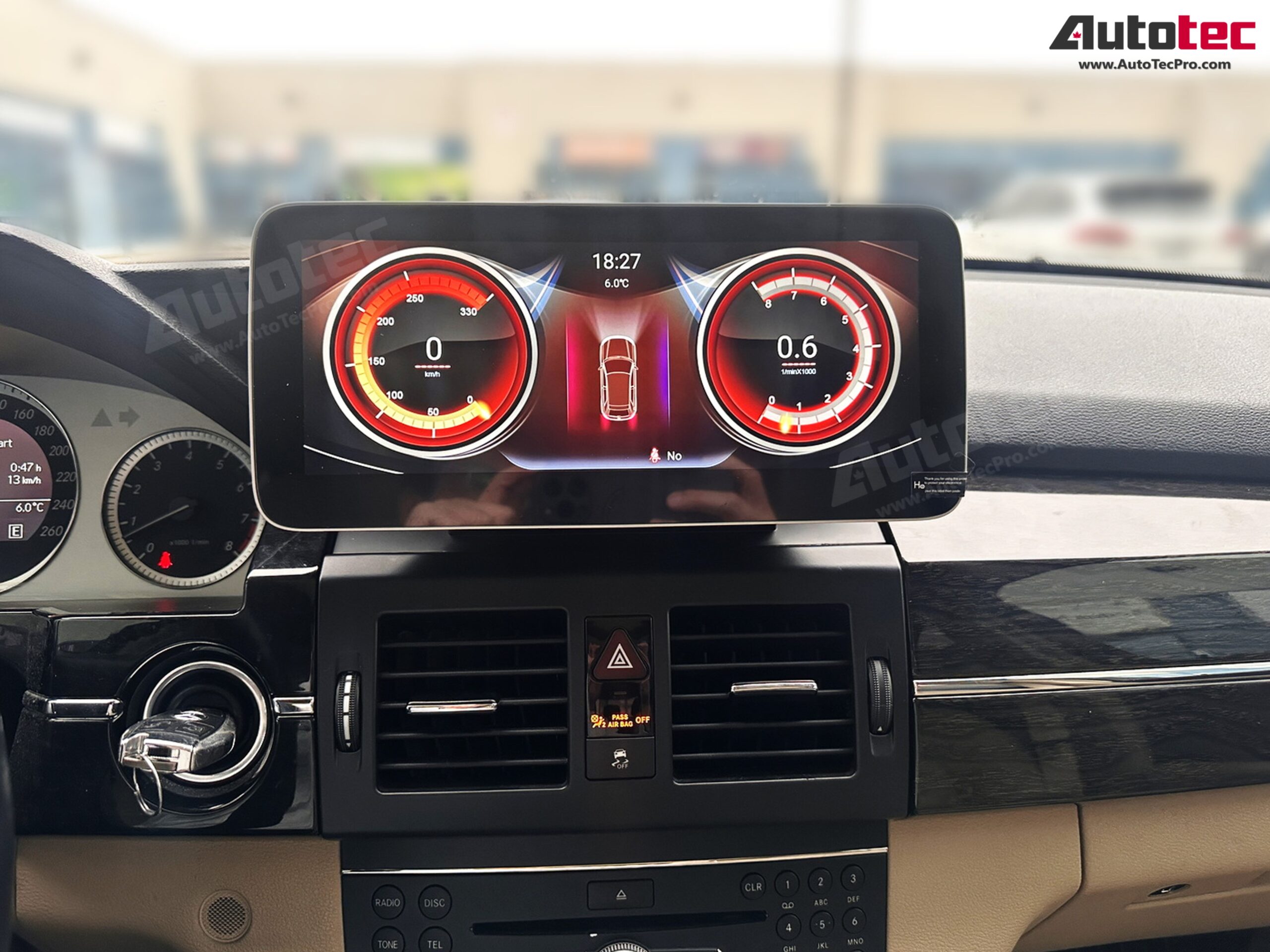 Mercedes-Benz GLK (2008-2012 | X204) Direct-Fit 10.25″ / 12.3″ HD IPS Touch-Screen Android Navigation | Android 14 | BT | CarPlay | Camera