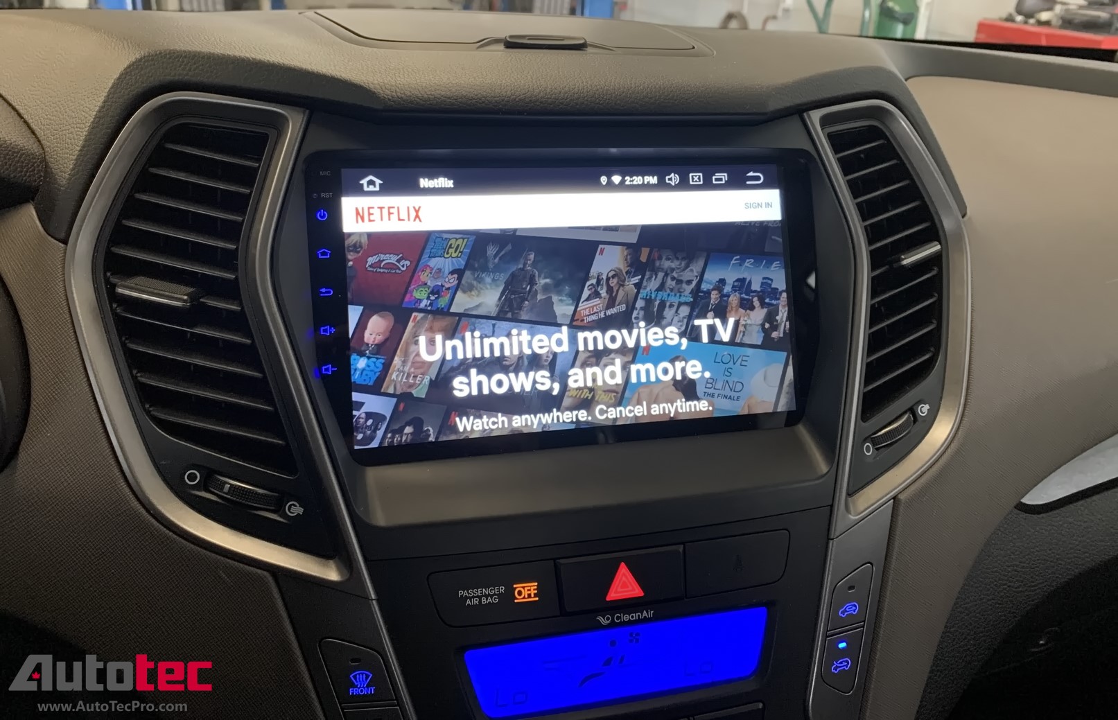 Hyundai Santa Fe / IX45 (2013 – 2018) OEM FIT HD Touch-Screen Android  Navigation System, GPS, BT, Wifi, CarPlay