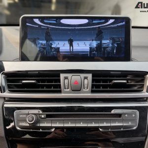 BMW X1 (2016 – 2018) F48 OEM FIT 10.25″HD Touch-Screen Android Navigation System | Android 14 | GPS | BT | Wifi | Camera | CarPlay