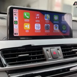 BMW X1 (2016 – 2018) F48 OEM FIT 10.25″HD Touch-Screen Android Navigation System | Android 14 | GPS | BT | Wifi | Camera | CarPlay
