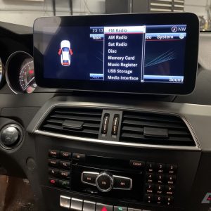 Mercedes-Benz C-Class (2012-2014 | W204 | NTG 4.5) Direct-Fit 10.25″ / 12.3″ HD IPS Touch-Screen Android Navigation System | Android 14 | GPS | BT | Wifi | 4G LTE | CarPlay