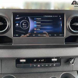Mercedes-Benz Sprinter (2019 – 2022) Direct-Fit 10.25″ HD Touch-Screen Android Navigation System | GPS | BT | Wifi | CarPlay | Camera