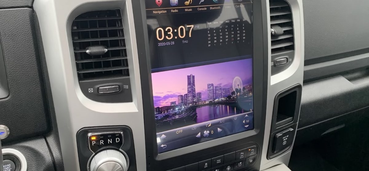 Dodge RAM (2013 – 2018) 12.1″ PX6 HD Tesla-Style Navigation