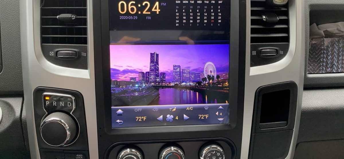 Dodge RAM (2013 – 2018) 12.1″ PX6 HD Tesla-Style Navigation