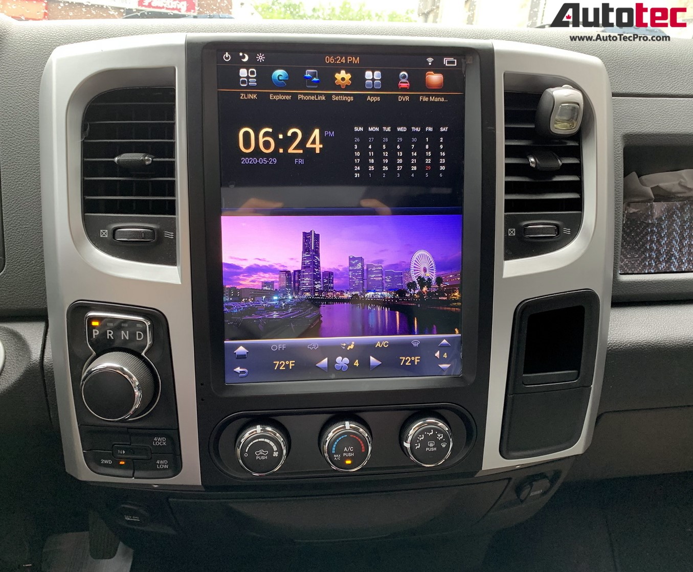 Dodge Ram 2013 2018 121″ Px6 Hd Tesla Style Navigation