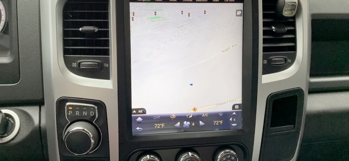 Dodge RAM (2013 – 2018) 12.1″ PX6 HD Tesla-Style Navigation