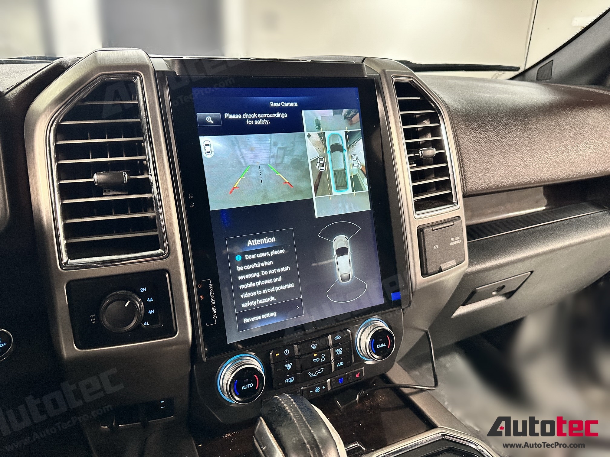 Ford F250 | F350 | F450 (2017 – 2022)  12.1″ IPS Touch-Screen Android Navigation System | Android 13 | GPS | BT | Wifi | CarPlay | SYNC | 4G LTE