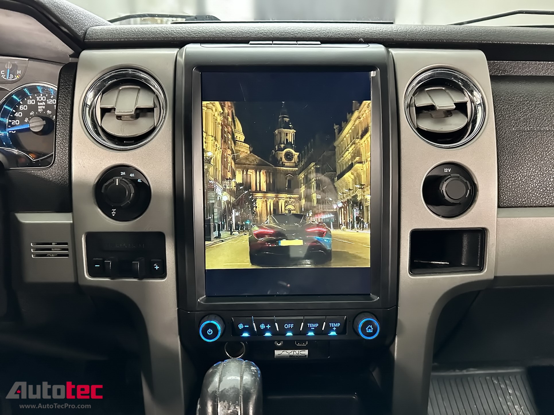 Ford F150 (2009 – 2014)  12.1″ IPS HD Touch-Screen Android Navigation System | Android 13 | GPS | BT | Wifi | CarPlay | Android Auto | 4G LTE