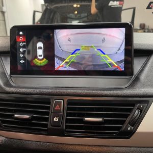 BMW X1 (2009 – 2015) E84 OEM FIT 10.25″ HD Touch-Screen Android Navigation System | Android 14 | GPS | BT | Wifi | Camera | CarPlay