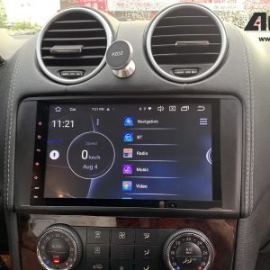 Mercedes-Benz ML / GL ( 2005-2012 ) Direct-Fit 9″ HD Touch-Screen Android Navigation System | Android 14 | GPS | BT | WiFi | A2DP | Camera