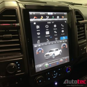 Ford F250 | F350 (2017 – 2021)  12.1″ IPS Touch-Screen Android Navigation System Android 9.0 | GPS | BT | Wifi | A2DP | SYNC