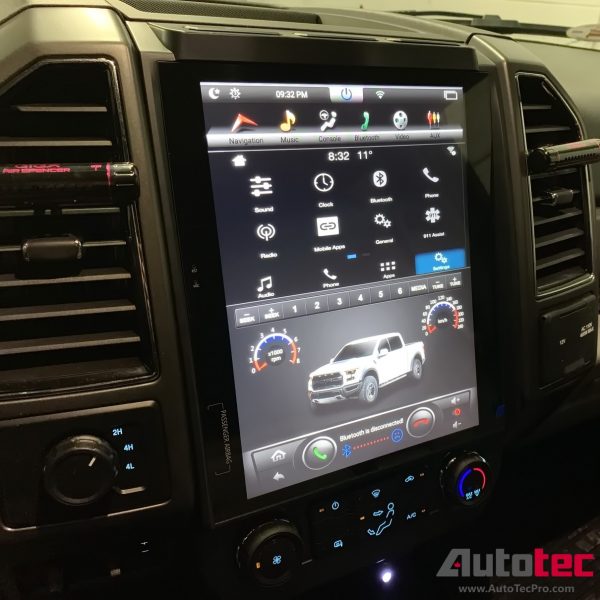 Ford F150 (2015 – 2019) 12.4″ IPS Touch-Screen Android Navigation