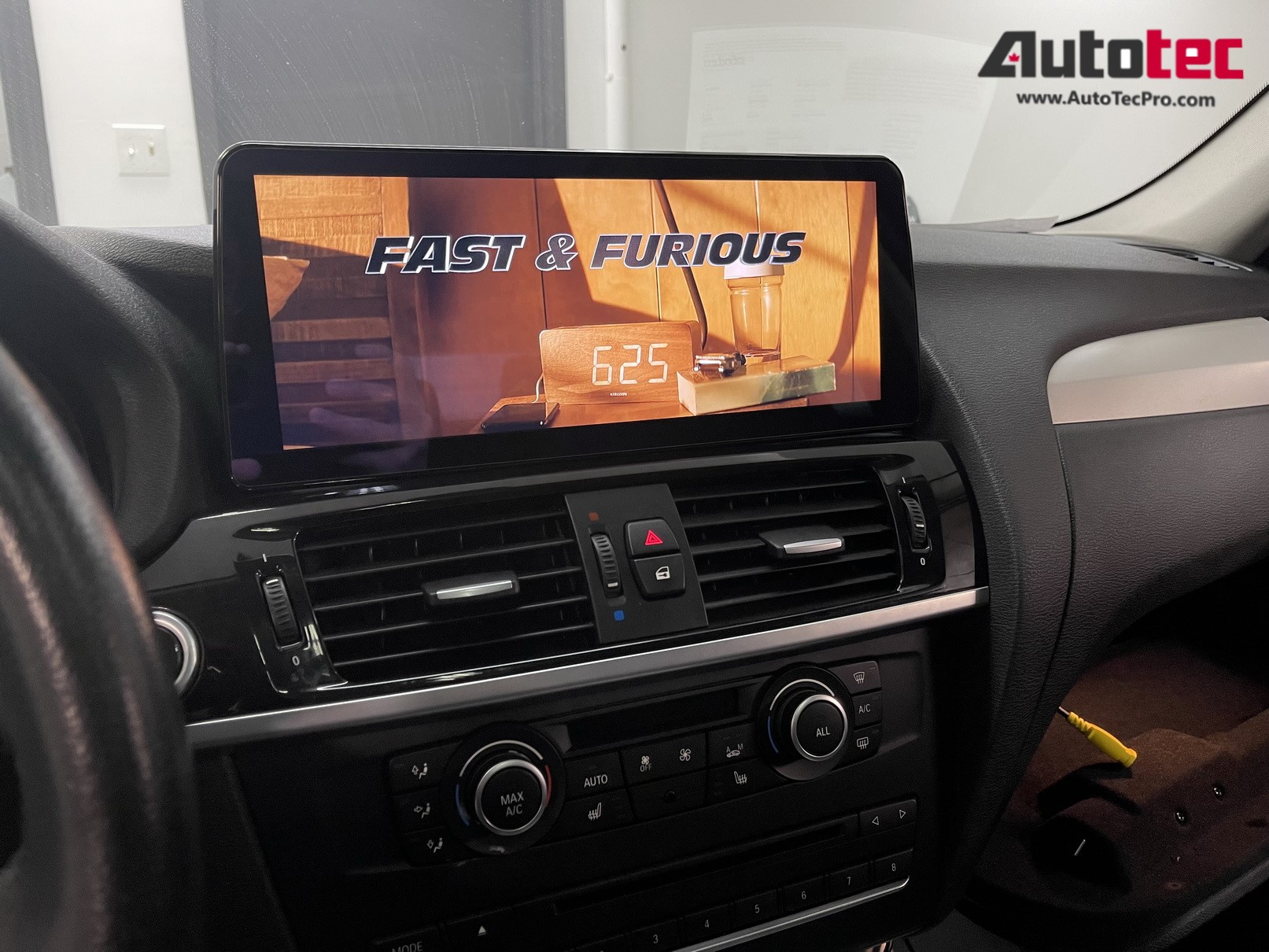 BMW X3 (2011 – 2018) F25 OEM FIT 12.3″ HD Touch-Screen Android Navigation System | Android 13 | GPS | BT | Wifi | Camera | CarPlay