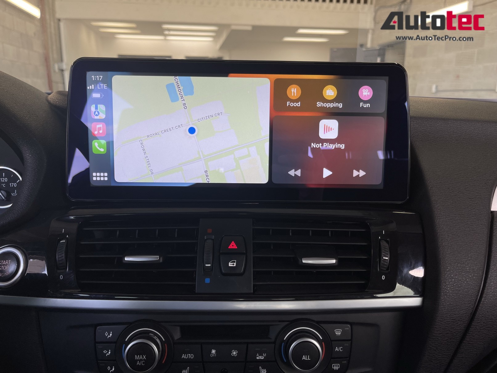 BMW X3 (2011 – 2018) F25 OEM FIT 12.3″ HD Touch-Screen Android Navigation System | Android 13 | GPS | BT | Wifi | Camera | CarPlay