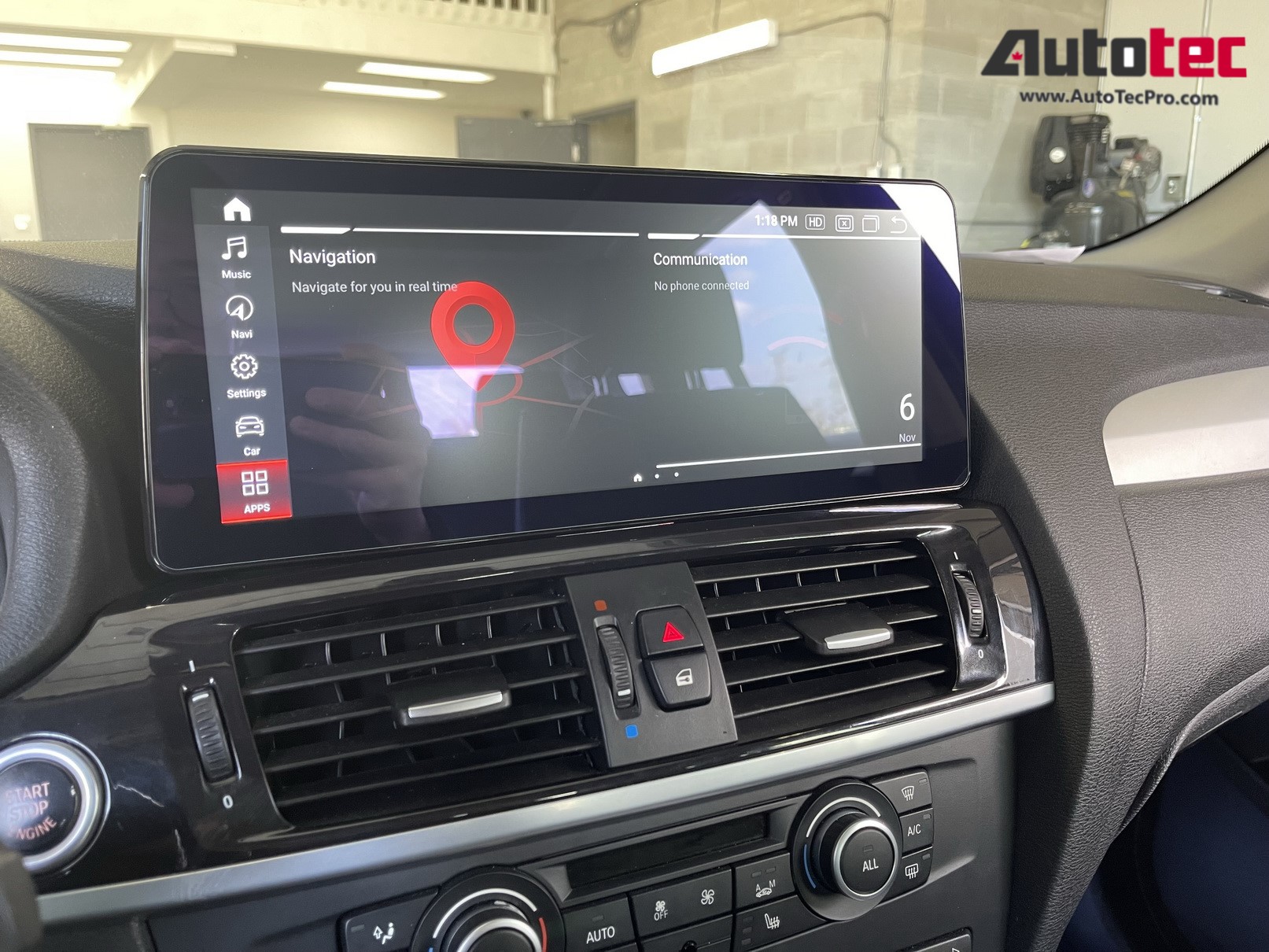 BMW X3 (2011 – 2018) F25 OEM FIT 12.3″ HD Touch-Screen Android Navigation System | Android 13 | GPS | BT | Wifi | Camera | CarPlay