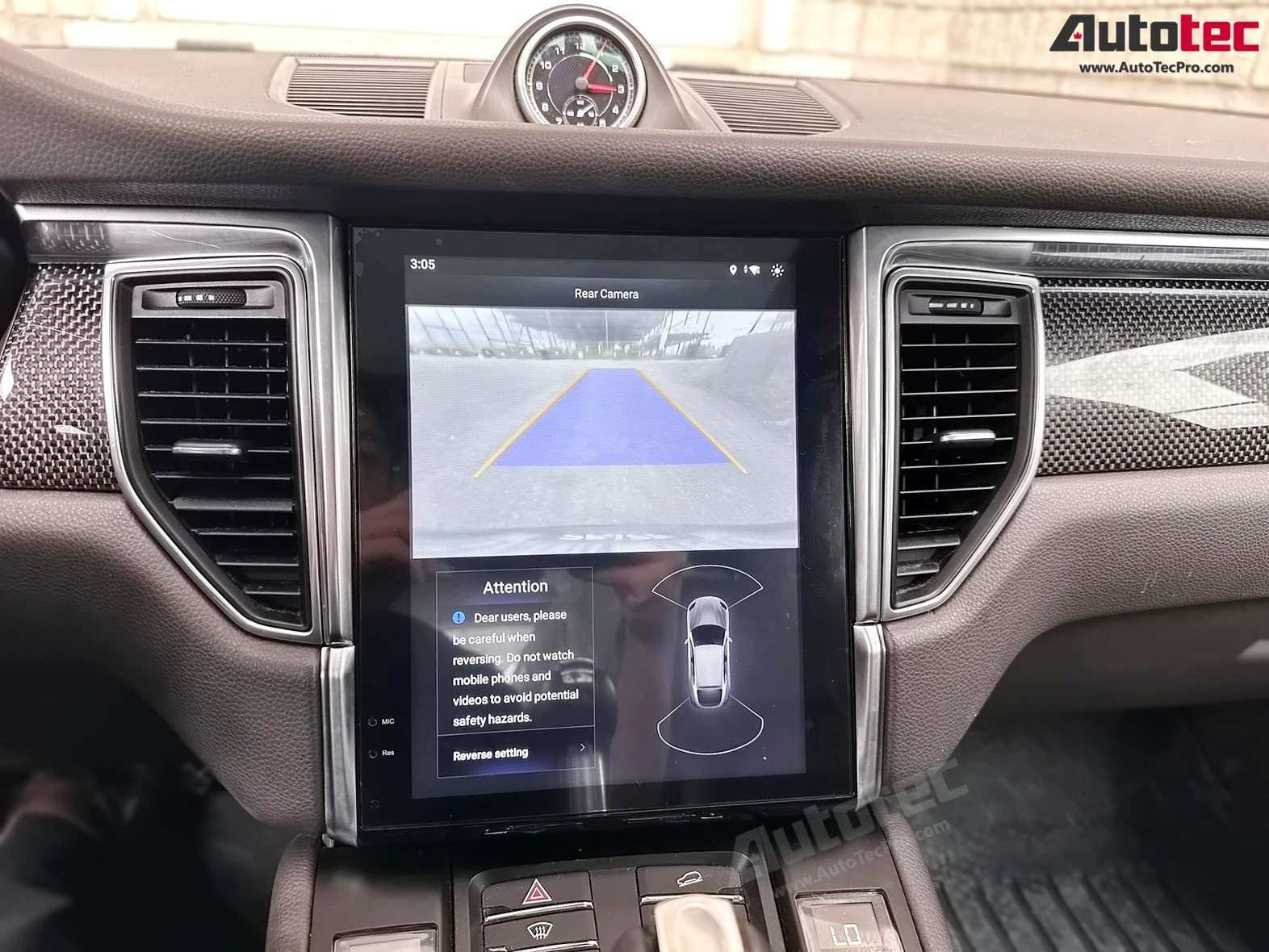 Porsche Macan (2014 – 2018) 10.4″ HD IPS Tesla-Style Navigation & Infotainment System | GPS | BT | Wifi | CarPlay | Android Auto | 4G LTE