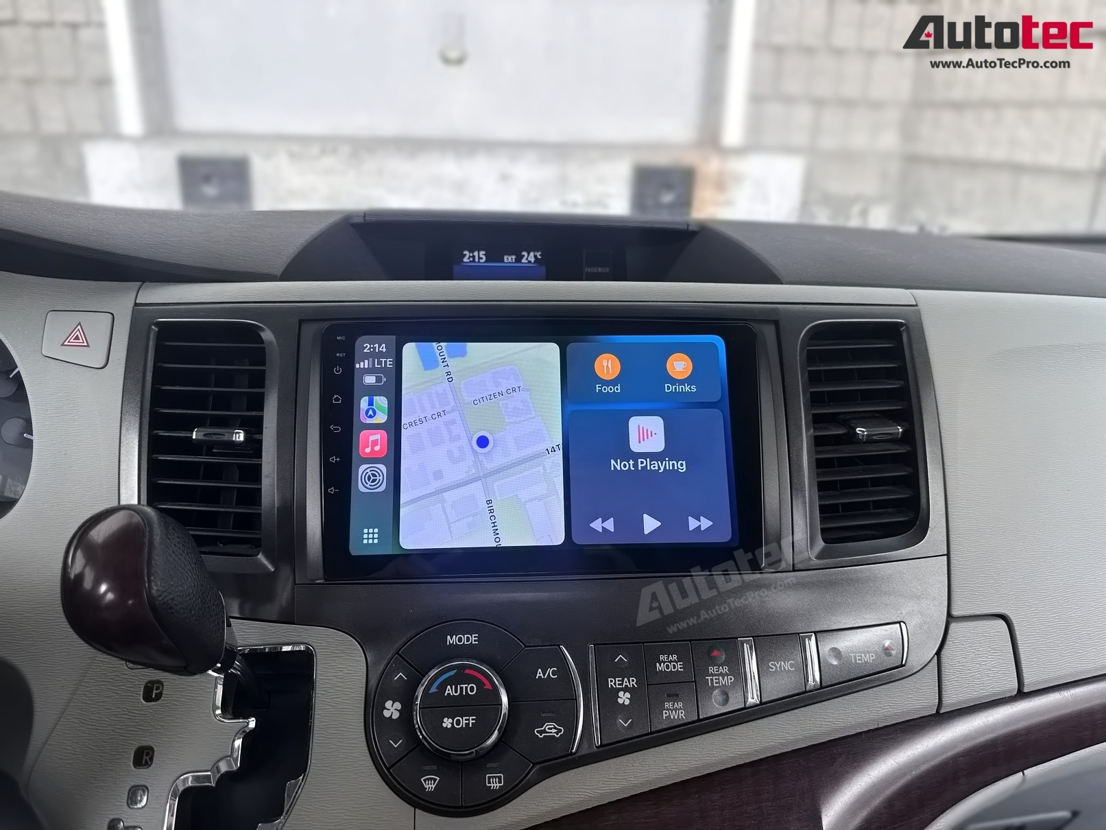 Toyota Sienna (2011 – 2014) OEM FIT 9″ HD Touch-Screen Android Navigation System | Android 13 | GPS | BT | Wifi | CarPlay | Camera