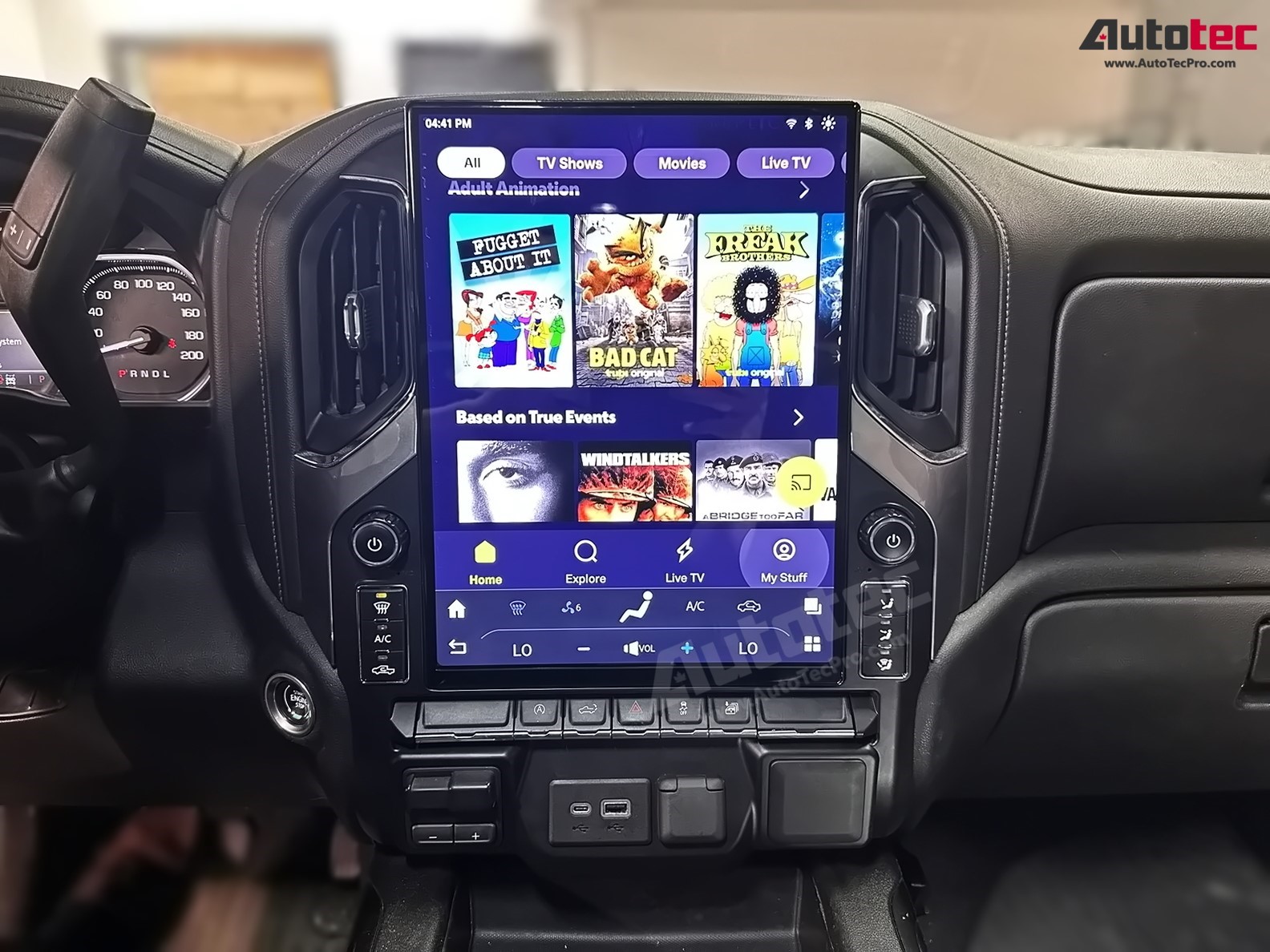 Chevrolet Silverado / GMC Sierra (2019 – 2026) 17.2″ IPS HD Touch-Screen Navigation & Infotainment System | Android 14 | GPS | BT | Wifi | CarPlay | Onstar | 4G LTE