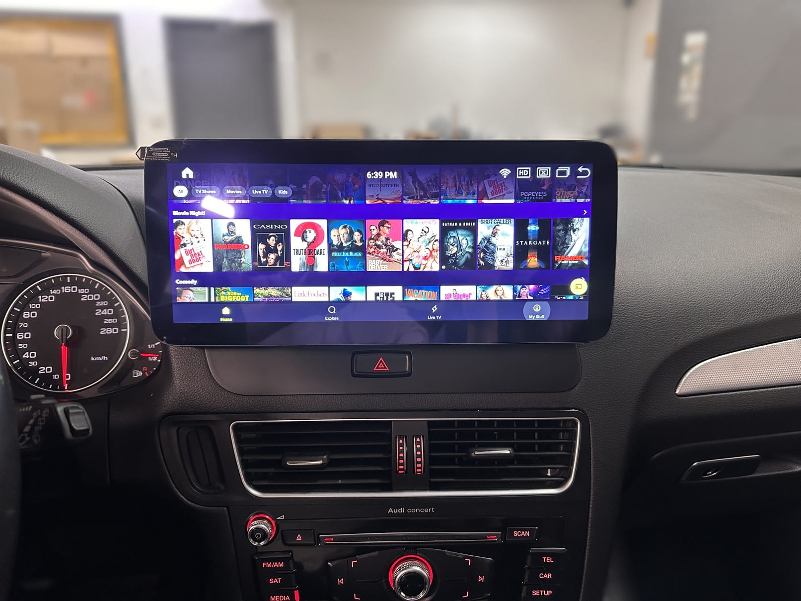 AUDI Q5 / SQ5 (2008 – 2018) OEM FIT 10.25″ / 12.3″ HD IPS Touch-Screen Android Navigation & Infotainment System | Android 14 | GPS | BT | Wifi | 4G LTE | CarPlay | Android Auto | Camera | MMI-3G | MMI-3G+