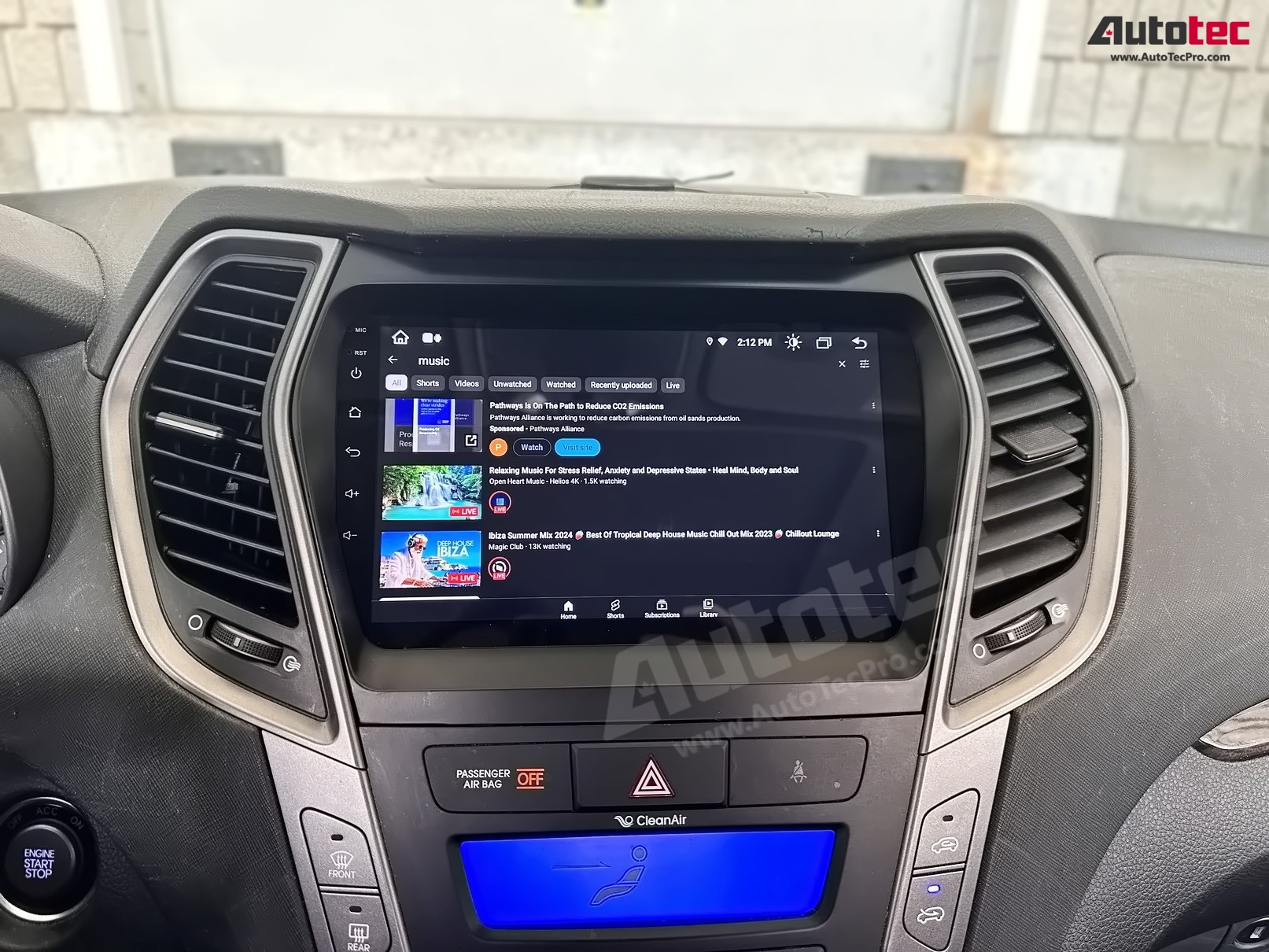 Hyundai Santa Fe / IX45 (2013 – 2018) OEM FIT HD Touch-Screen Android Navigation System | Android 13 | GPS | BT | Wifi | CarPlay | Android Auto | 4G LTE