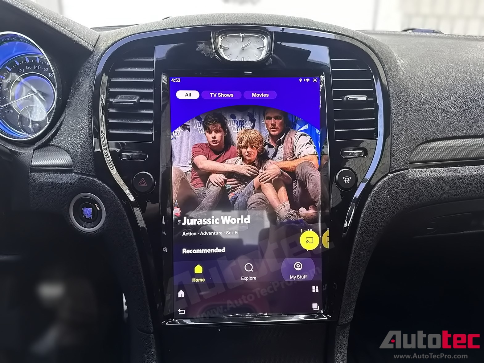 Chrysler 300 300c 300s (2011 – 2023) 14.4″ IPS QHD 2K Touch-Screen Android Navigation System | Android 13 | GPS | BT | Wifi | CarPlay | Android Auto | 4G LTE