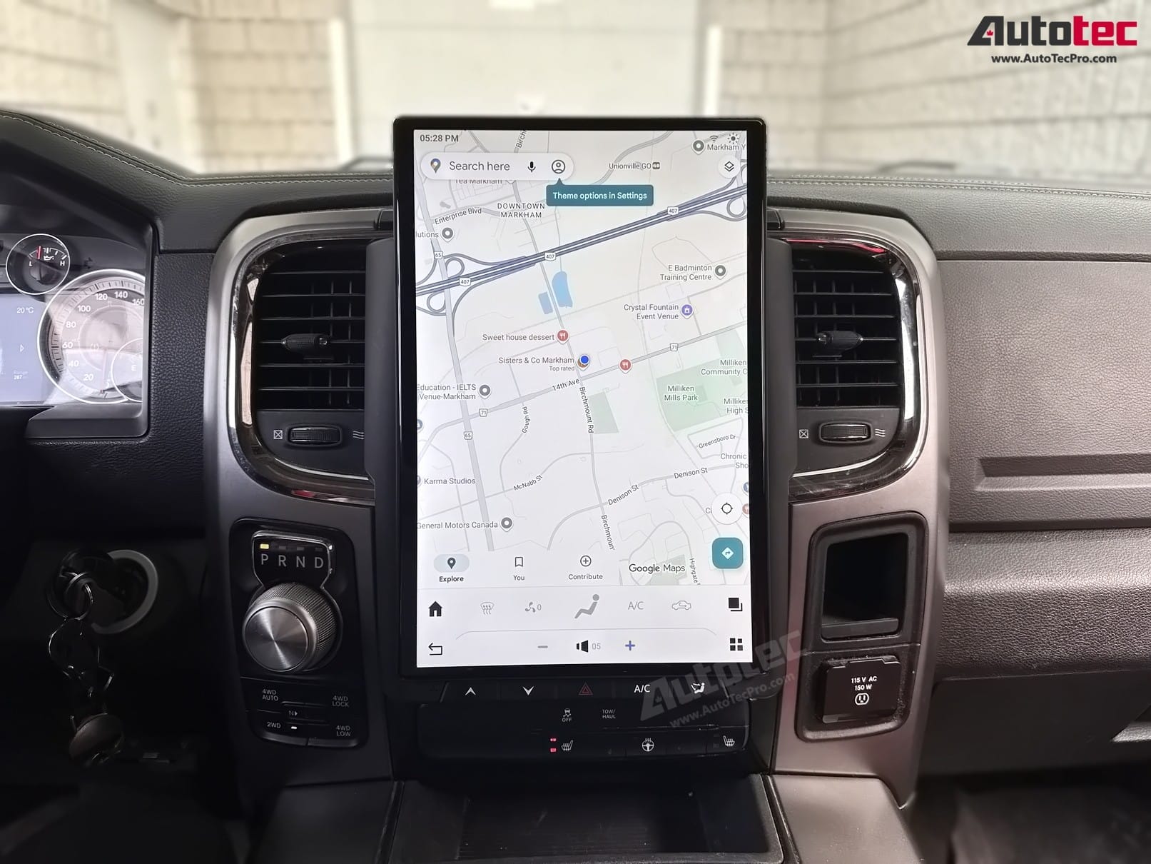 Dodge RAM (2013 – 2018) 14.4″ IPS QHD 2K Touch-Screen Android Navigation System | Android 13 | GPS | BT | Wifi | CarPlay | Android Auto | 4G LTE