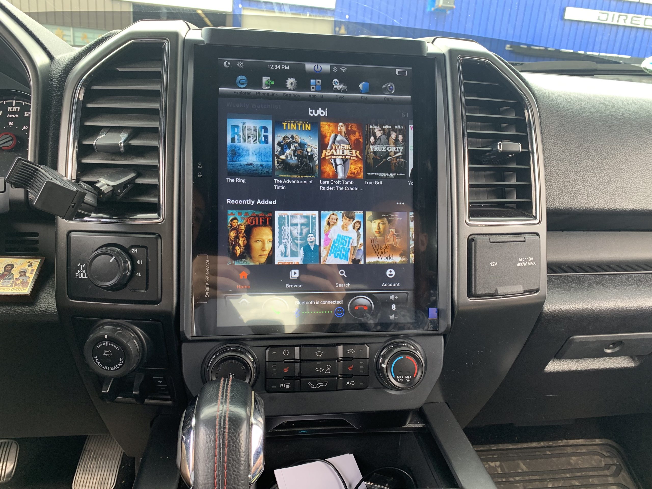 Ford F150 (2015 – 2020) 12.1″ IPS Touch-Screen Android Navigation ...