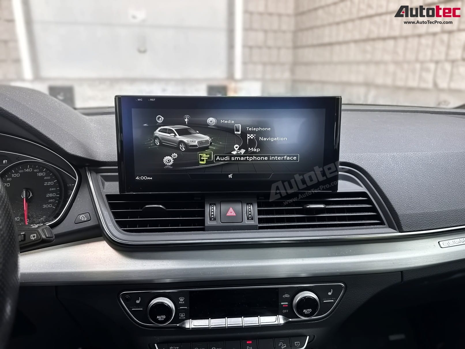 AUDI Q5 / SQ5 (2017 – 2020 | B9) OEM FIT 10.25″ HD IPS Touch-Screen Android Navigation & Infotainment System | GPS | BT | Wifi | 4G LTE | CarPlay | Android Auto | Camera