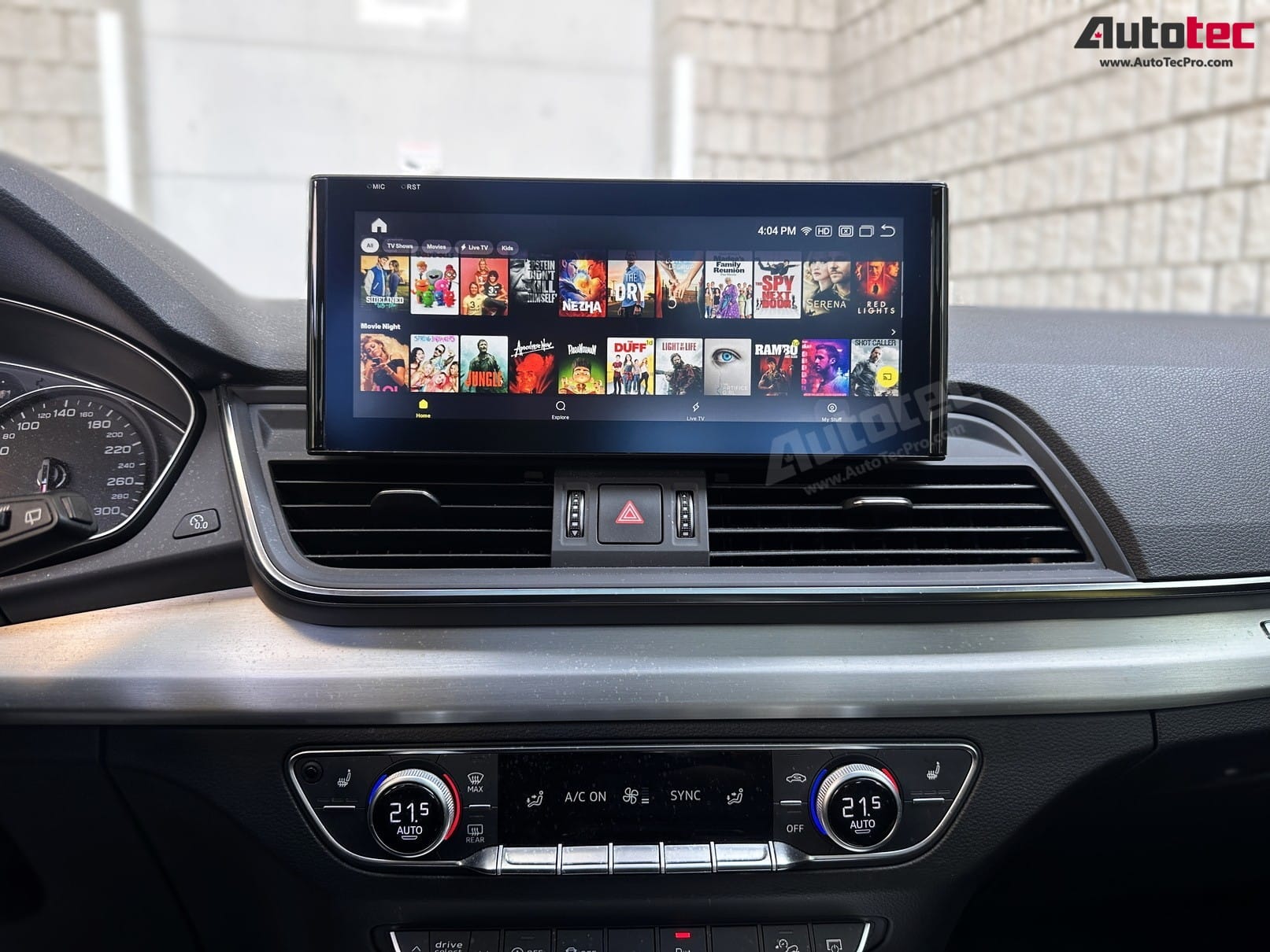 AUDI Q5 / SQ5 (2017 – 2020 | B9) OEM FIT 10.25″ HD IPS Touch-Screen Android Navigation & Infotainment System | GPS | BT | Wifi | 4G LTE | CarPlay | Android Auto | Camera