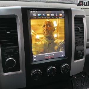 Dodge RAM (2009 – 2012) 10.4″ / 12.1″ PX6 HD Tesla-Style Navigation & Infotainment System  | HD | GPS | BT | Wifi | CarPlay | Android Auto