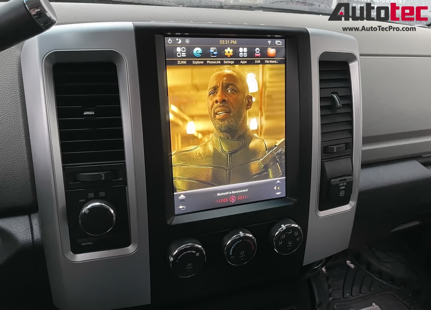 Dodge RAM (2009 – 2012) 10.4″ PX6 HD Tesla-Style Navigation