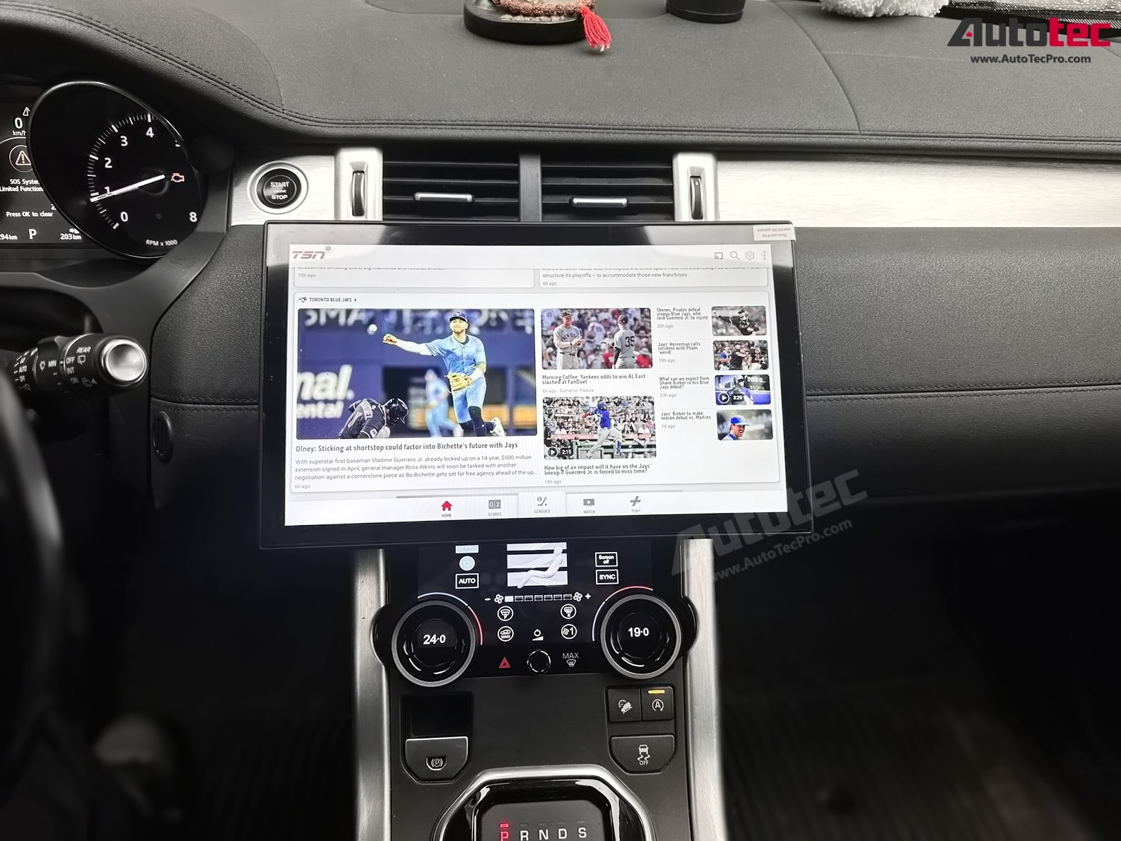 Land Rover Defender (2018 – 2024) 13.3″ HD IPS Touch-Screen Navigation & Infotainment System | Android 13 | GPS | BT | Wifi | CarPlay | PIVI | 4G LTE