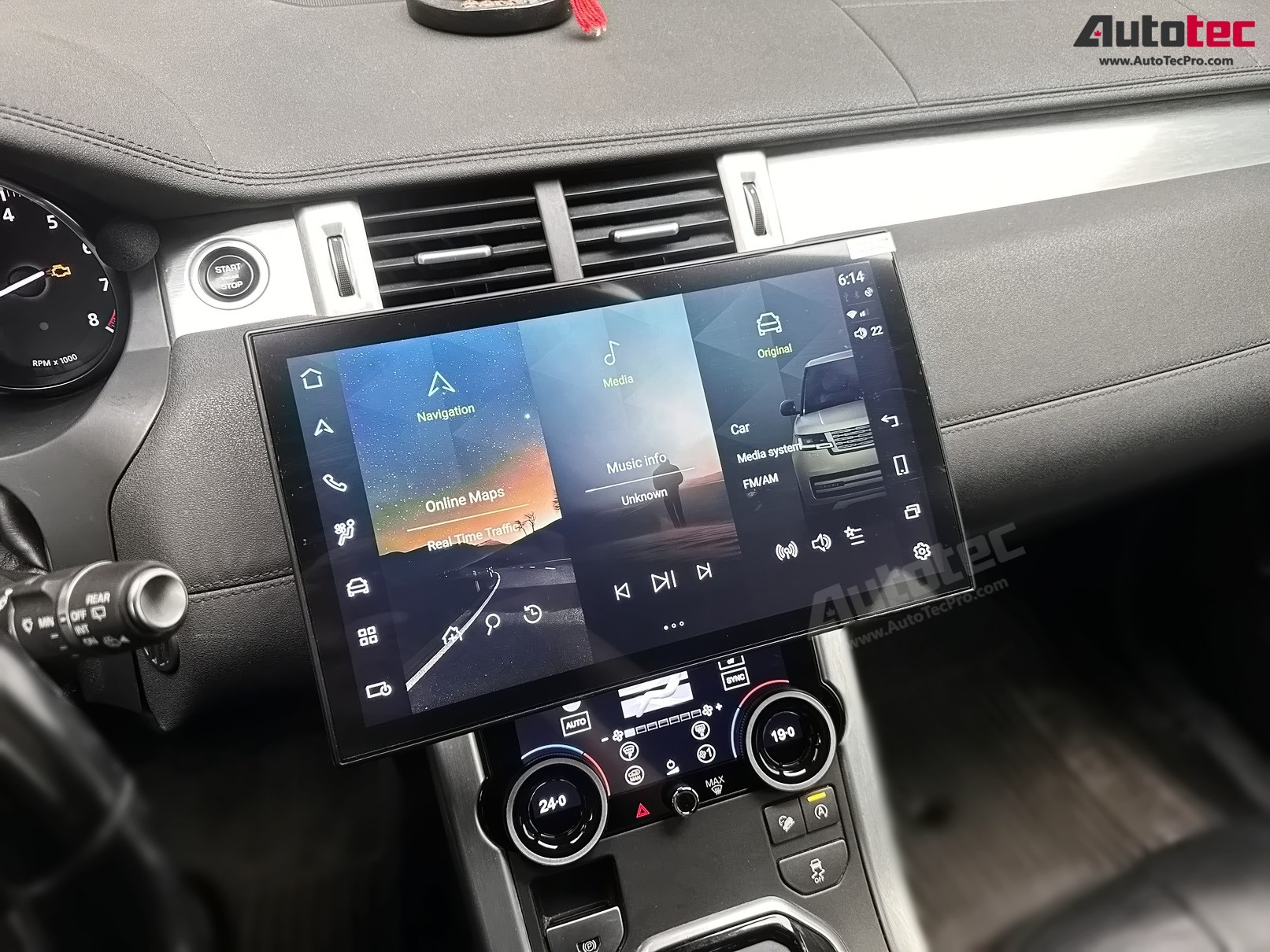 Land Rover Defender (2018 – 2024) 13.3″ HD IPS Touch-Screen Navigation & Infotainment System | Android 13 | GPS | BT | Wifi | CarPlay | PIVI | 4G LTE