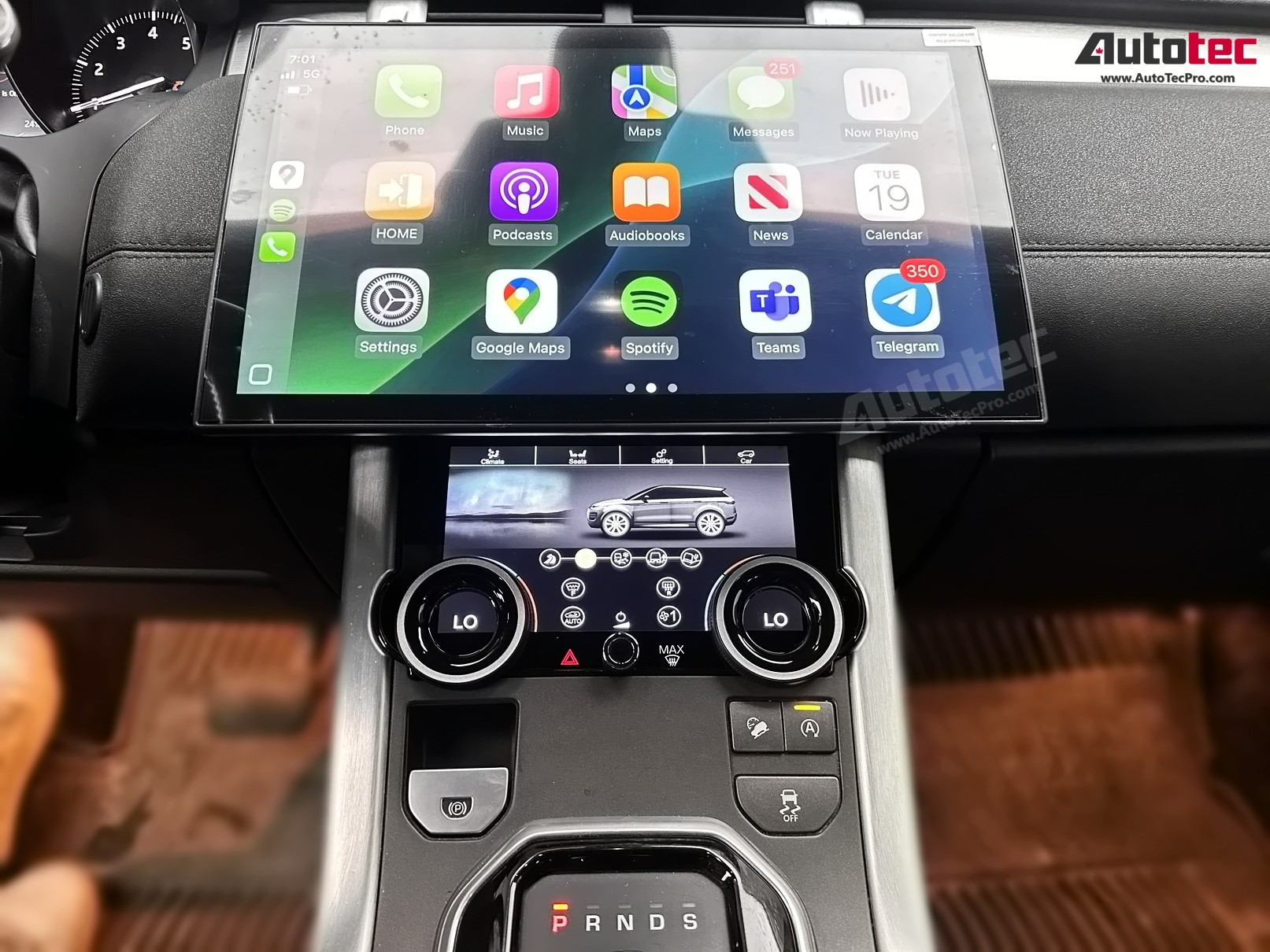 Land Rover Defender (2018 – 2024) 13.3″ HD IPS Touch-Screen Navigation & Infotainment System | Android 13 | GPS | BT | Wifi | CarPlay | PIVI | 4G LTE