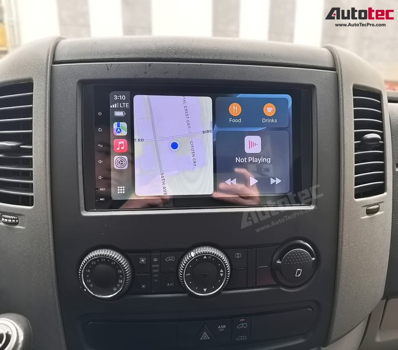 Mercedes-Benz Sprinter ( 2007-2018 ) Direct-Fit 9″ HD Touch-Screen Android Navigation System | Android 14 | GPS | BT | Wifi | A2DP | CAMERA