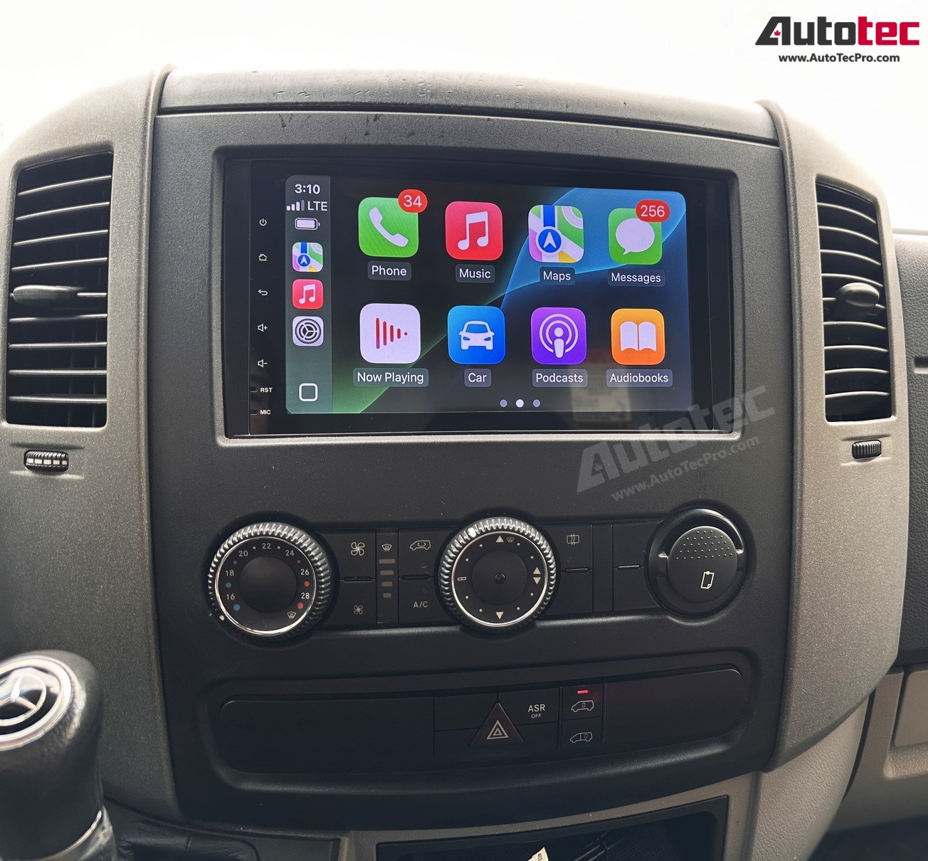 Mercedes-Benz Sprinter ( 2007-2018 ) Direct-Fit 9″ HD Touch-Screen Android Navigation System | Android 14 | GPS | BT | Wifi | A2DP | CAMERA